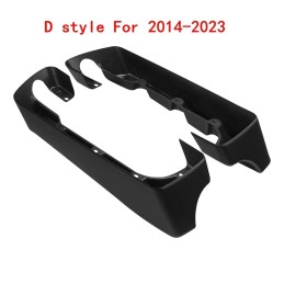 4" Hard Stretched Saddle Bag Extensions For Harley Touring Road King Street Glide Electra Glide 1994-2013 2014-2023