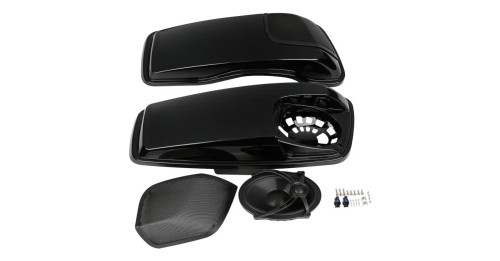 Saddle Bag Lids 5"X7" Speaker For Harley Touring Electra Road Glide King FLH FLTR FLHX FLHR FLHTK FLHRC FLHT 14-23