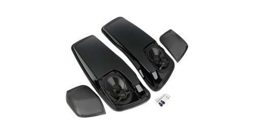 Saddle Bag Lids 5"X7" Speaker For Harley Touring Electra Road Glide King FLH FLTR FLHX FLHR FLHTK FLHRC FLHT 14-23