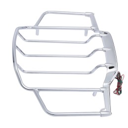 LED Light Pack Trunk Luggage Rack For Harley Touring Tour Pak Road King Electra Street Glide 1993-2013 Air Wing