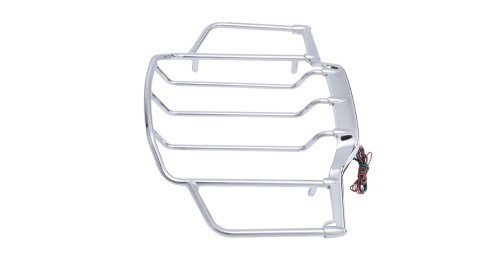 LED Light Pack Trunk Luggage Rack For Harley Touring Tour Pak Road King Electra Street Glide 1993-2013 Air Wing