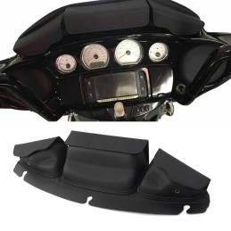 3-Pocket Windshield Batwing Fairing Pouch Bag For Harley Touring Electra Street Glide Windshield Bags 2014-2023