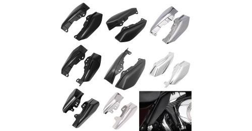 Mid-Frame Air Deflector Under Seat Engine Harley Davidson Touring Street Electra Glide CVO Road King FLHR FLHX 2001-2022