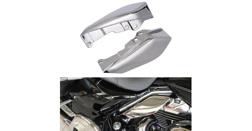 Mid-Frame Air Deflector Under Seat Engine Harley Davidson Touring Street Electra Glide CVO Road King FLHR FLHX 2001-2022