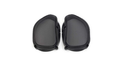 Mesh Speaker Grill For Harley Road Glide FLTR Ultra FLTRU Custom FLTRX 1998-2013 Black