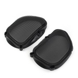 Mesh Speaker Grill For Harley Road Glide FLTR Ultra FLTRU Custom FLTRX 1998-2013 Black