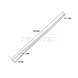 Antena Radiowa AM FM XM Czarny 1szt Harley Davidson 1989-2014, 2017 do 2013 Touring