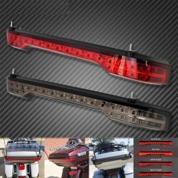 Rear Tour-Pak King Tour Trunk Pack Turn Signal Brake LED Light For Harley Touring Road Electra Glide Limited 14-2021