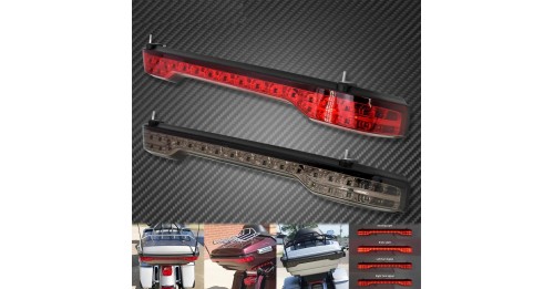 Rear Tour-Pak King Tour Trunk Pack Turn Signal Brake LED Light For Harley Touring Road Electra Glide Limited 14-2021