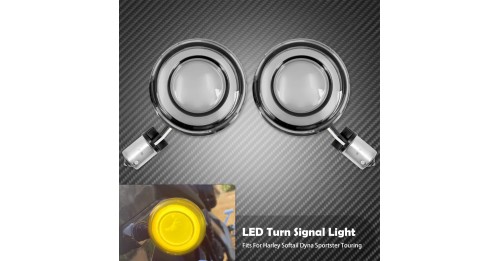 Turn Signal Conversions LED Panel Light 1156 1157 Bullet Style For Harley Davidson Sportster Touring Breakout Fat Boy Softail