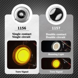 Turn Signal Conversions LED Panel Light 1156 1157 Bullet Style For Harley Davidson Sportster Touring Breakout Fat Boy Softail