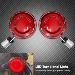 Turn Signal Conversions LED Panel Light 1156 1157 Bullet Style For Harley Davidson Sportster Touring Breakout Fat Boy Softail