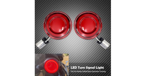 Turn Signal Conversions LED Panel Light 1156 1157 Bullet Style For Harley Davidson Sportster Touring Breakout Fat Boy Softail