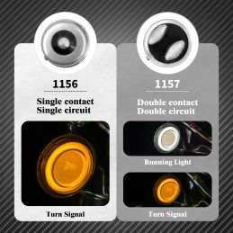 Turn Signal Conversions LED Panel Light 1156 1157 Bullet Style For Harley Davidson Sportster Touring Breakout Fat Boy Softail