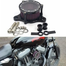 Air Filter CNC Air Cleaner Intake System Kit For Harley Sportster XL883 XL1200 Iron 883 48 72 1991-2023