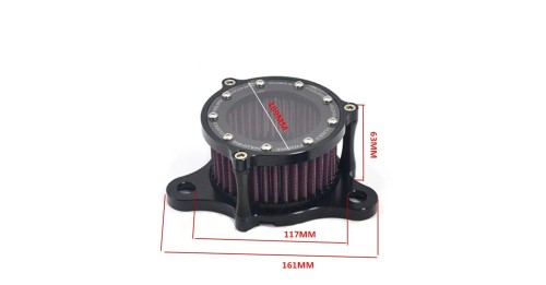 Air Filter CNC Air Cleaner Intake System Kit For Harley Sportster XL883 XL1200 Iron 883 48 72 1991-2023