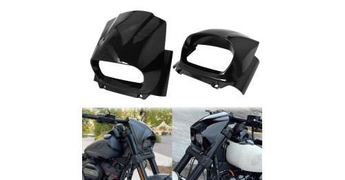 Front Headlight Fairing Cover For Harley M8 Softail Fat Bob FXFB FXFBS 2018-2022 2021 2020 2019