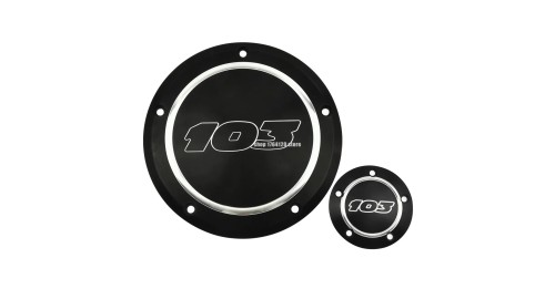 Derby Cover Timer Timing Cover 103 2pcs Aluminum For Harley Dyna 1999-2017 FLSTF Fat Boy 2001-2013 Softail Touring