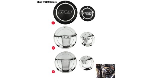 Derby Cover Timer Timing Cover 103 2pcs Aluminum For Harley Dyna 1999-2017 FLSTF Fat Boy 2001-2013 Softail Touring