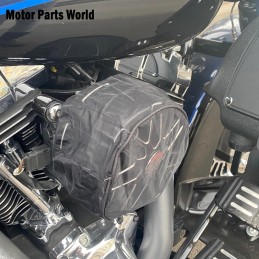 Air Filter Waterproof Black Rain Sock Protective Cover For Harley Sportster XL Dyna Softail Touring Road Street Glide