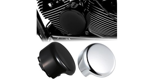 Smooth Horn Cover For Harley Softail Street Glide Dyna XL 883N Sportster 1991-2016 Big Twin 4 5/8"