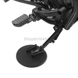 Foot Kickstand ABS Side Stand Pad Plate Base Coaster Puck Motocross Accessories Harley Davidson Touring Sportster Dyna