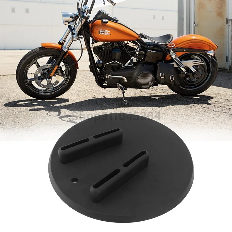 Foot Kickstand ABS Side Stand Pad Plate Base Coaster Puck Motocross Accessories Harley Davidson Touring Sportster Dyna