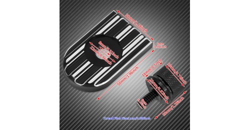 Rear Fender Seat Bolt Screw Nut Tab Kit Mount Knob Cover Harley Davidson Dyna Sportster XL Touring FLHR Softail