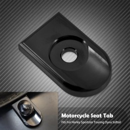 Rear Fender Seat Bolt Screw Nut Tab Kit Mount Knob Cover Harley Davidson Dyna Sportster XL Touring FLHR Softail