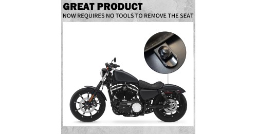 Rear Fender Seat Bolt Screw Nut Tab Kit Mount Knob Cover Harley Davidson Dyna Sportster XL Touring FLHR Softail