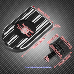 Rear Fender Seat Bolt Screw Nut Tab Kit Mount Knob Cover Harley Davidson Dyna Sportster XL Touring FLHR Softail