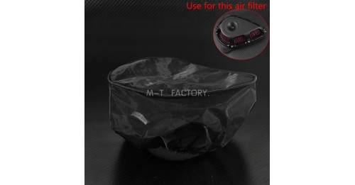 Waterproof Rain Sock Black Air Filter Protective Cover For Harley Touring Dyna Softail Sportster 883 1200 48 72