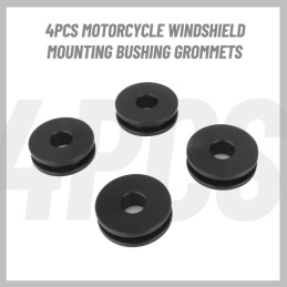 Detachable Windshield Windscreen Bushing Mounting Grommet ABS Mount For Harley Heritage Softail Road King FLSTC