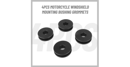 Detachable Windshield Windscreen Bushing Mounting Grommet ABS Mount For Harley Heritage Softail Road King FLSTC