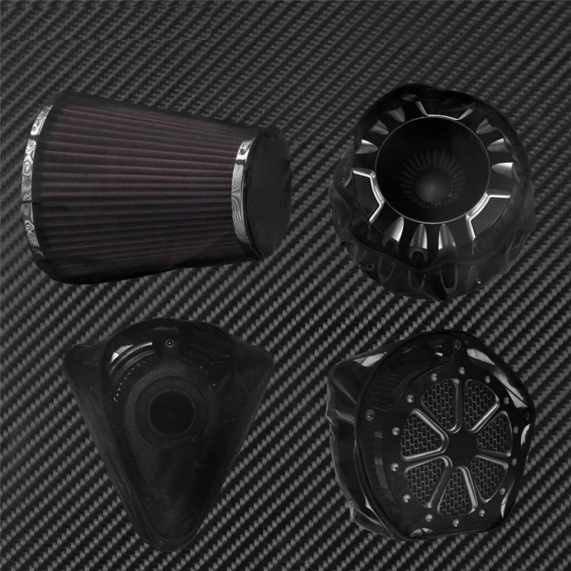 Waterproof Rain Sock Black Air Filter Protective Cover For Harley Touring Dyna Softail Sportster 883 1200 48 72