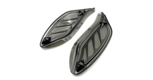 Air Deflector Side Wing Windshield Fairing Harley Davidson Touring CVO Electra Street Glide Ultra Classic FLHX Tri Glide 96-13