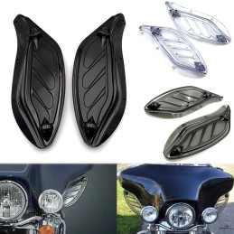 Air Deflector Side Wing Windshield Fairing Harley Davidson Touring CVO Electra Street Glide Ultra Classic FLHX Tri Glide 96-13