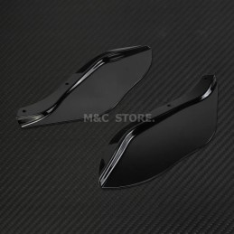 Batwing Air Deflector Fairing Side Windshield Plastic Harley Davidson Touring Street Glide Road King Electra FLHX 96-2013