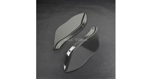 Batwing Air Deflector Fairing Side Windshield Plastic Harley Davidson Touring Street Glide Road King Electra FLHX 96-2013